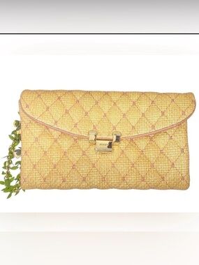 Valentino limited edition rose petal clutch bag